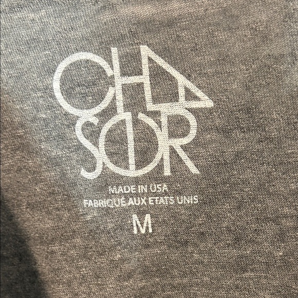 Chaser Gray 'I Love Glamping' vintage was tent Tee women’s medium new w tags - Picture 2 of 7